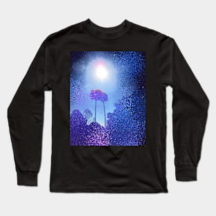 flower night sparkles Long Sleeve T-Shirt